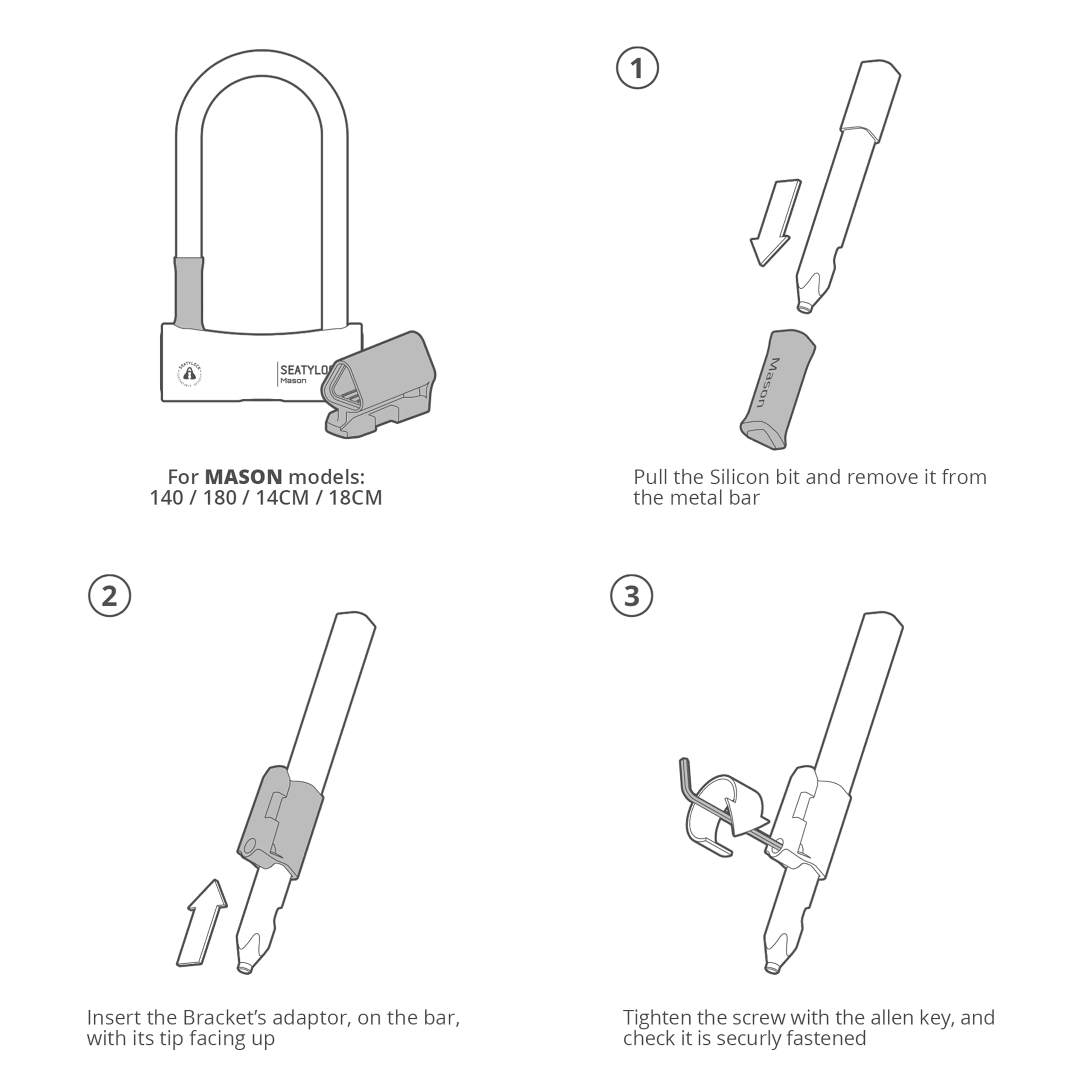 Heavy Duty Bike U-Lock