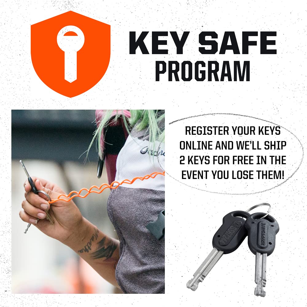 Kryptonite Evolution Mini Integrated 10mm Chain Bicycle Lock
