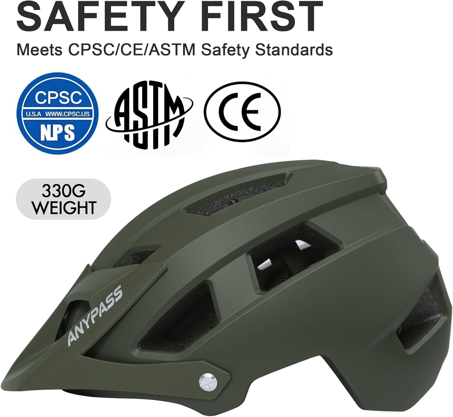 Lightweight Mountain Bike Helmet