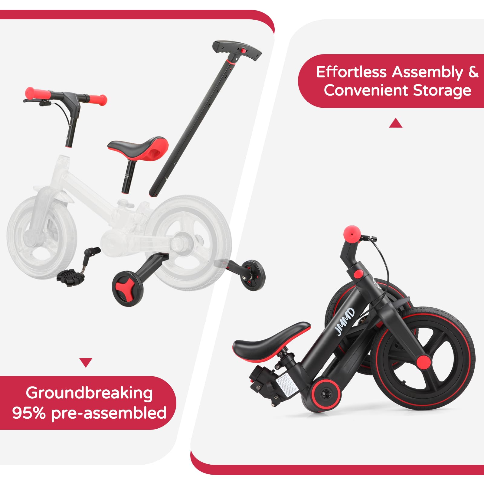 6-in-1 Toddler Bike