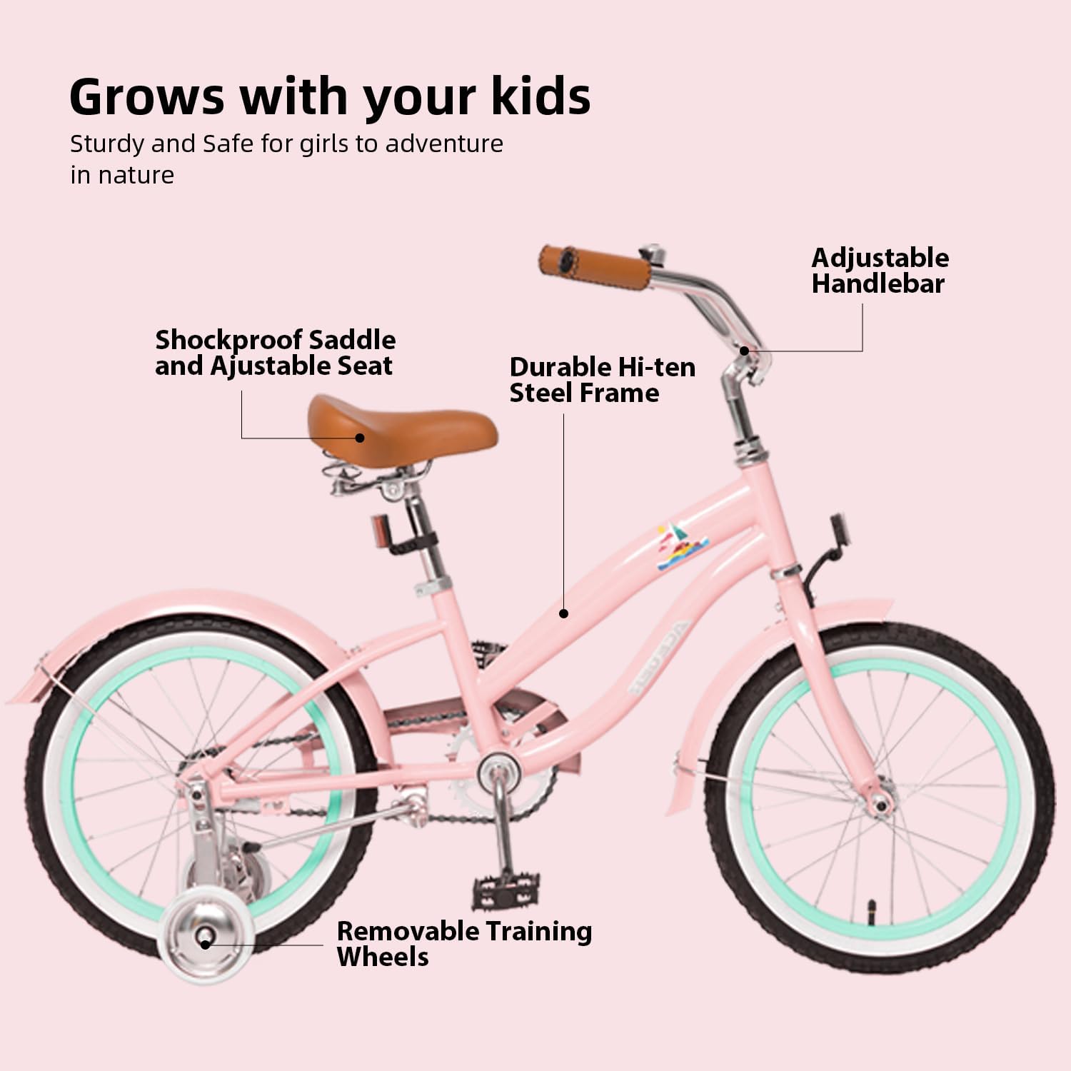 Girls Cruiser Bike