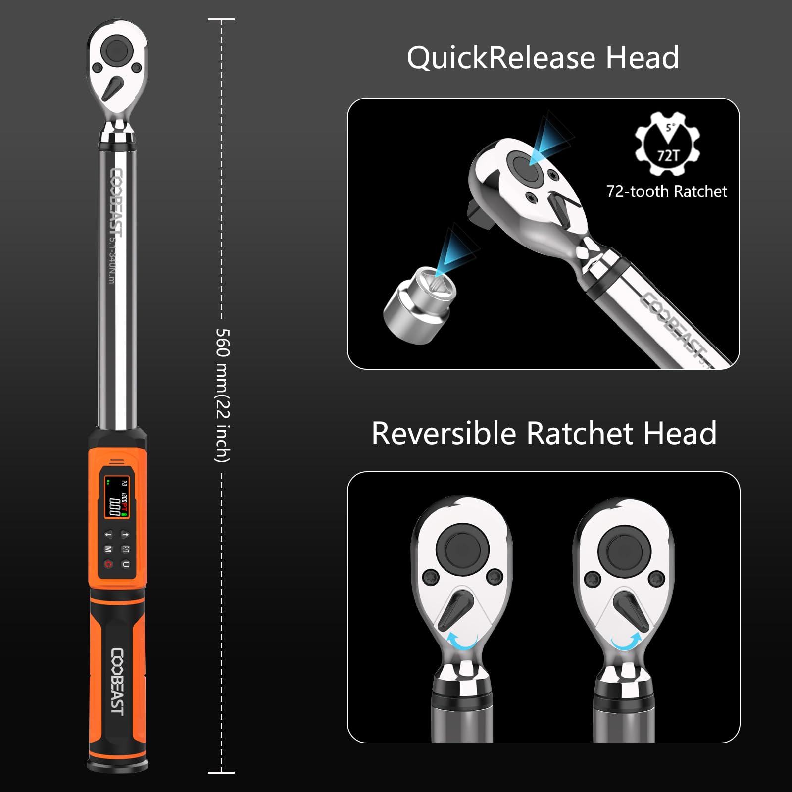 coobeast Digital Torque Wrench