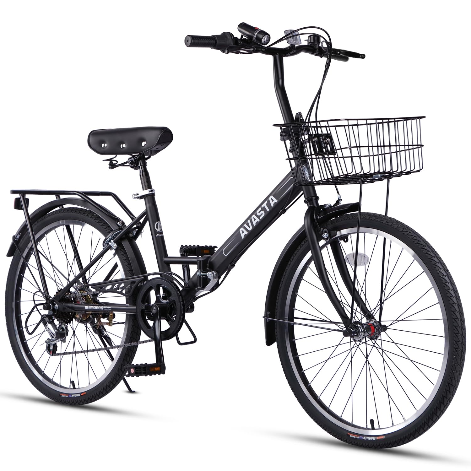 7-Speed Folding Bike