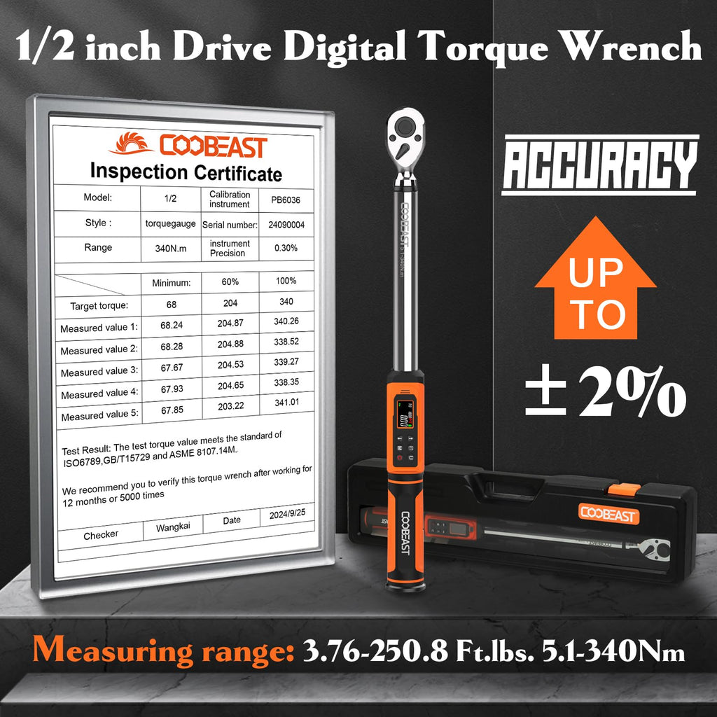coobeast Digital Torque Wrench