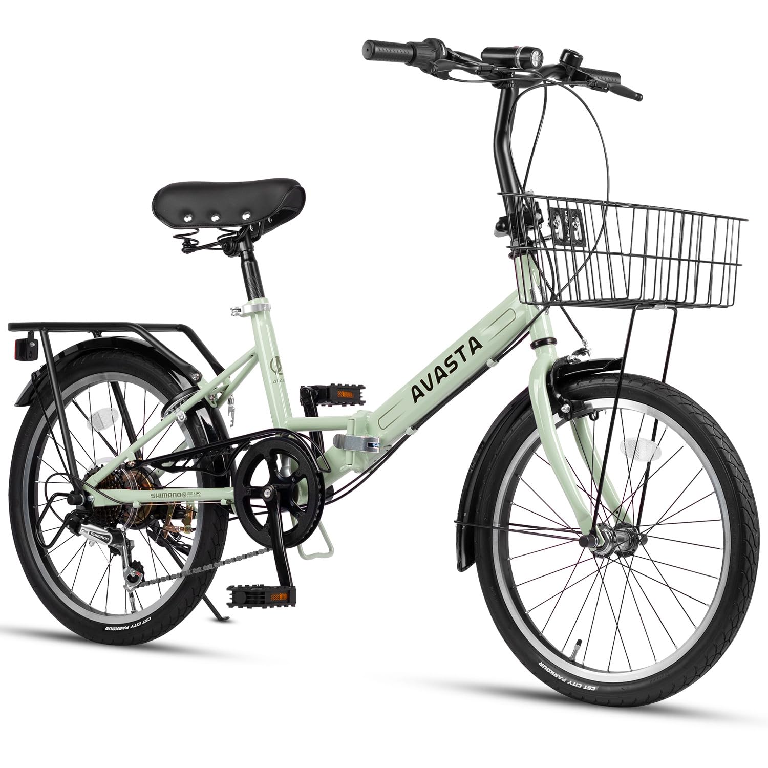 7-Speed Folding Bike