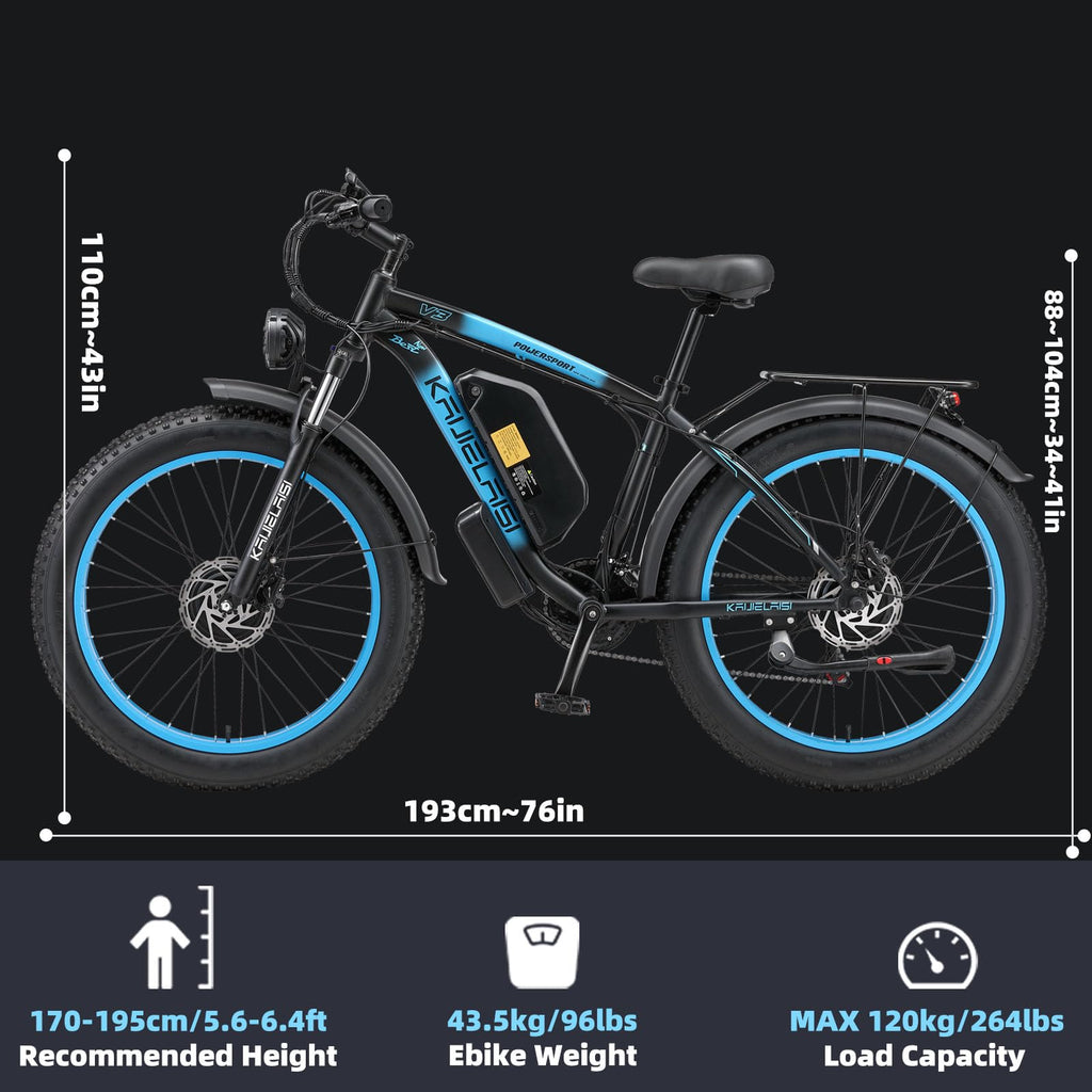 AWD Fat Tire Electric Bike