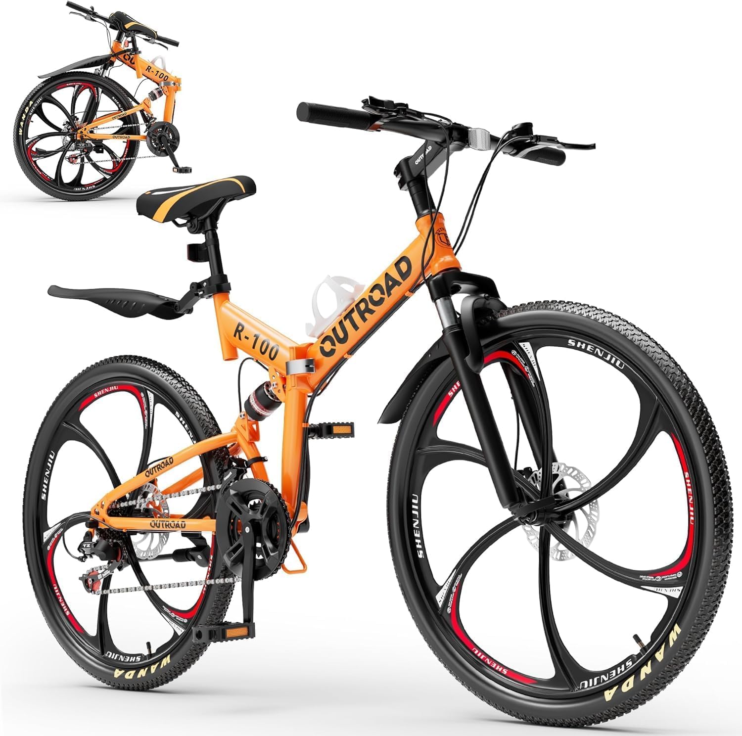Folding Mountain Bike