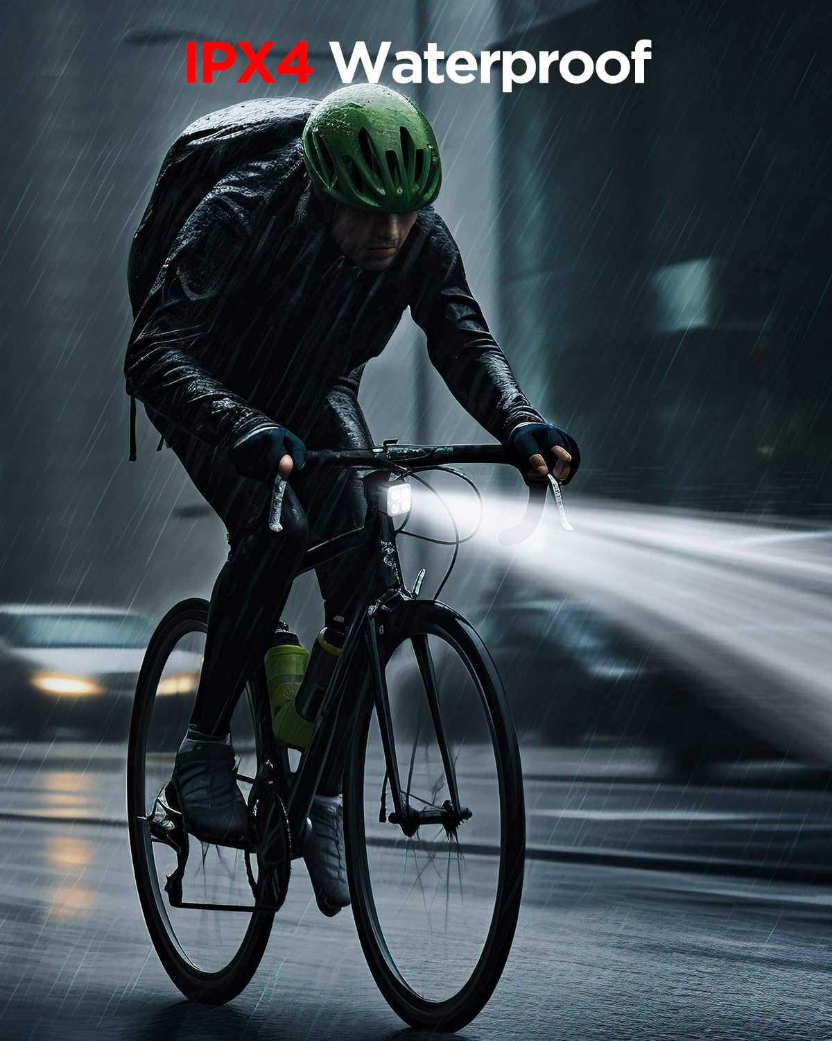 Rechargeable Bike Light Set