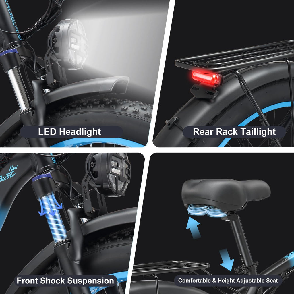 AWD Fat Tire Electric Bike