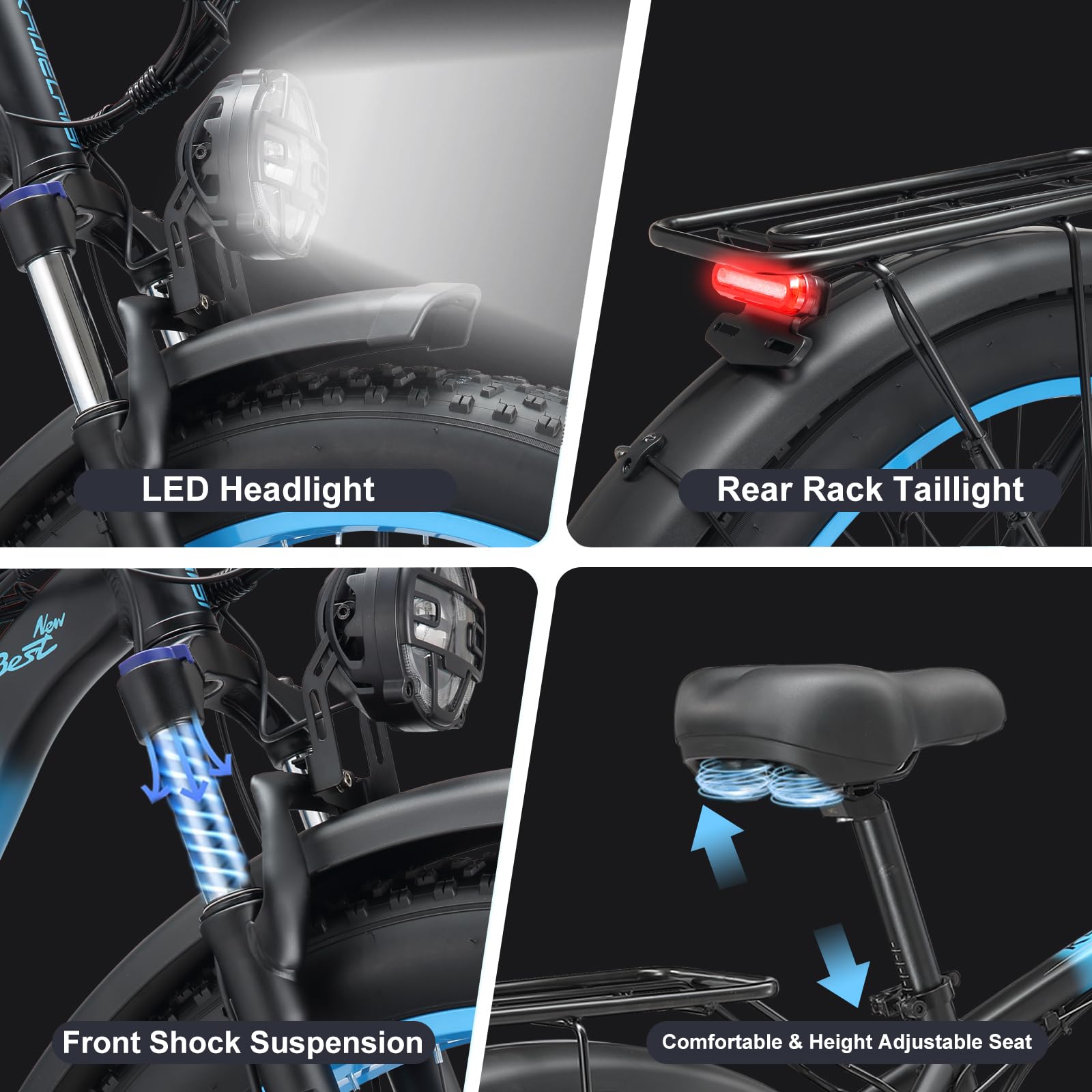 AWD Fat Tire Electric Bike
