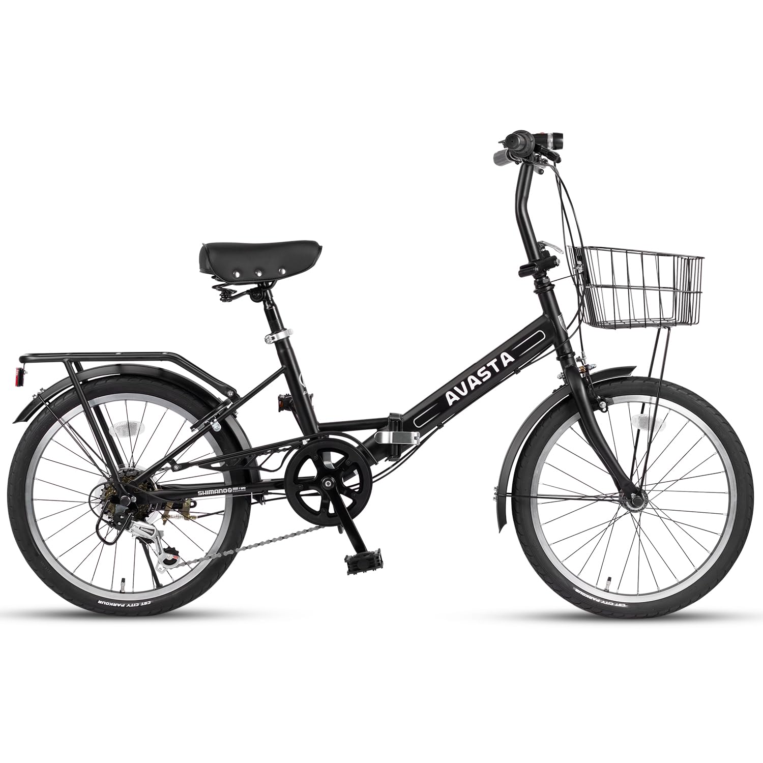 7-Speed Folding Bike