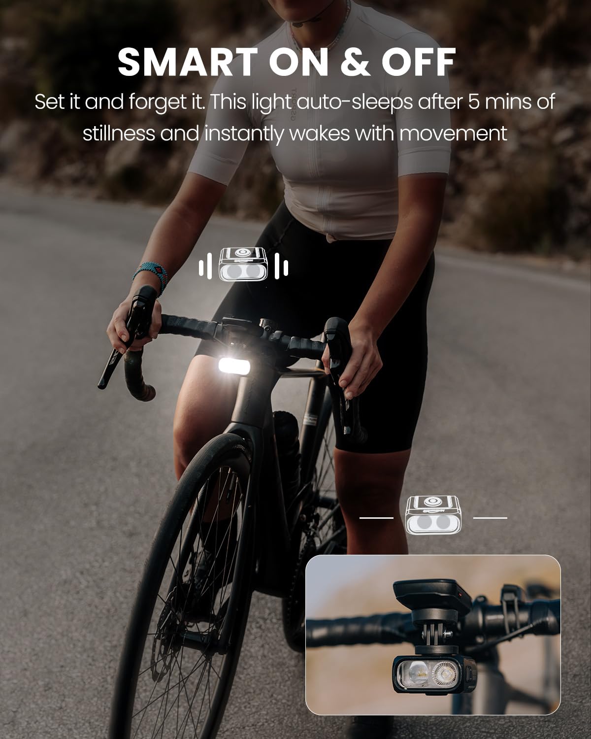 1300 Lumen Bike Headlight