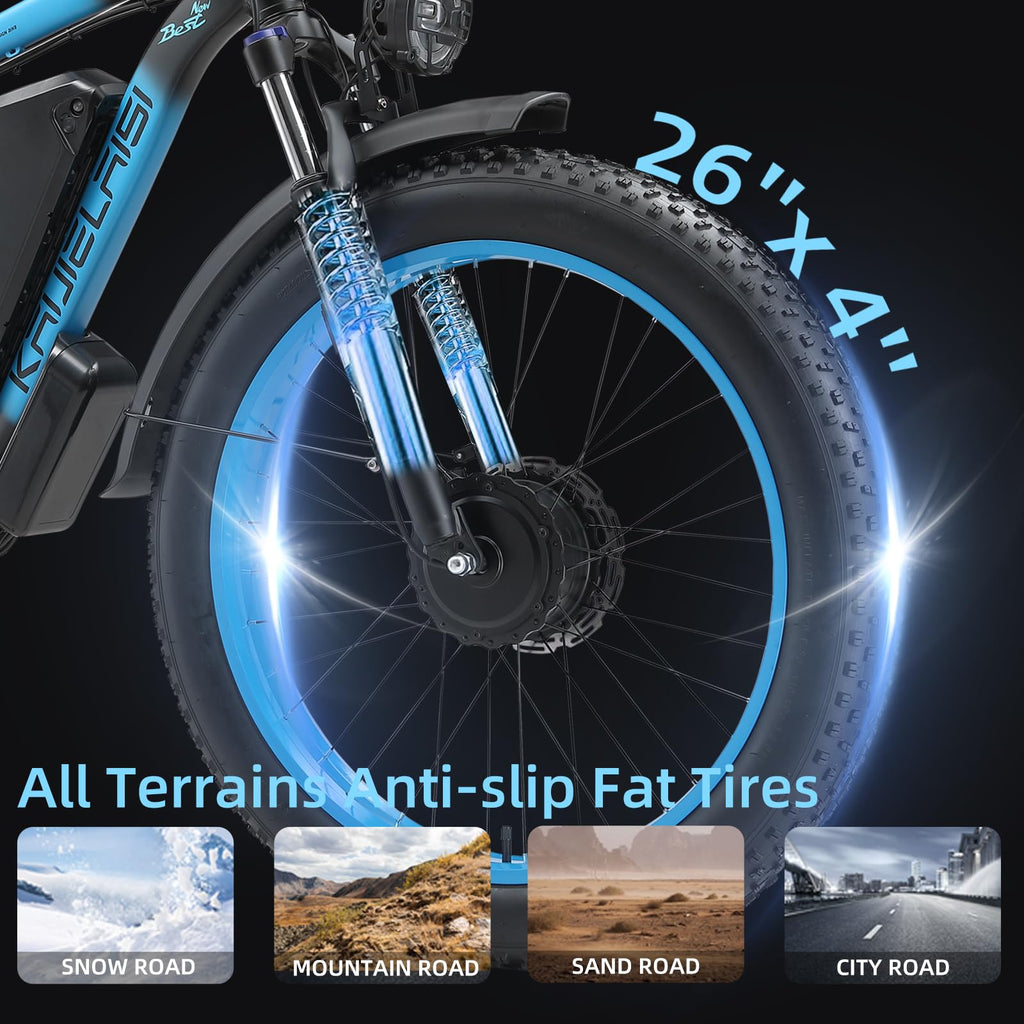AWD Fat Tire Electric Bike