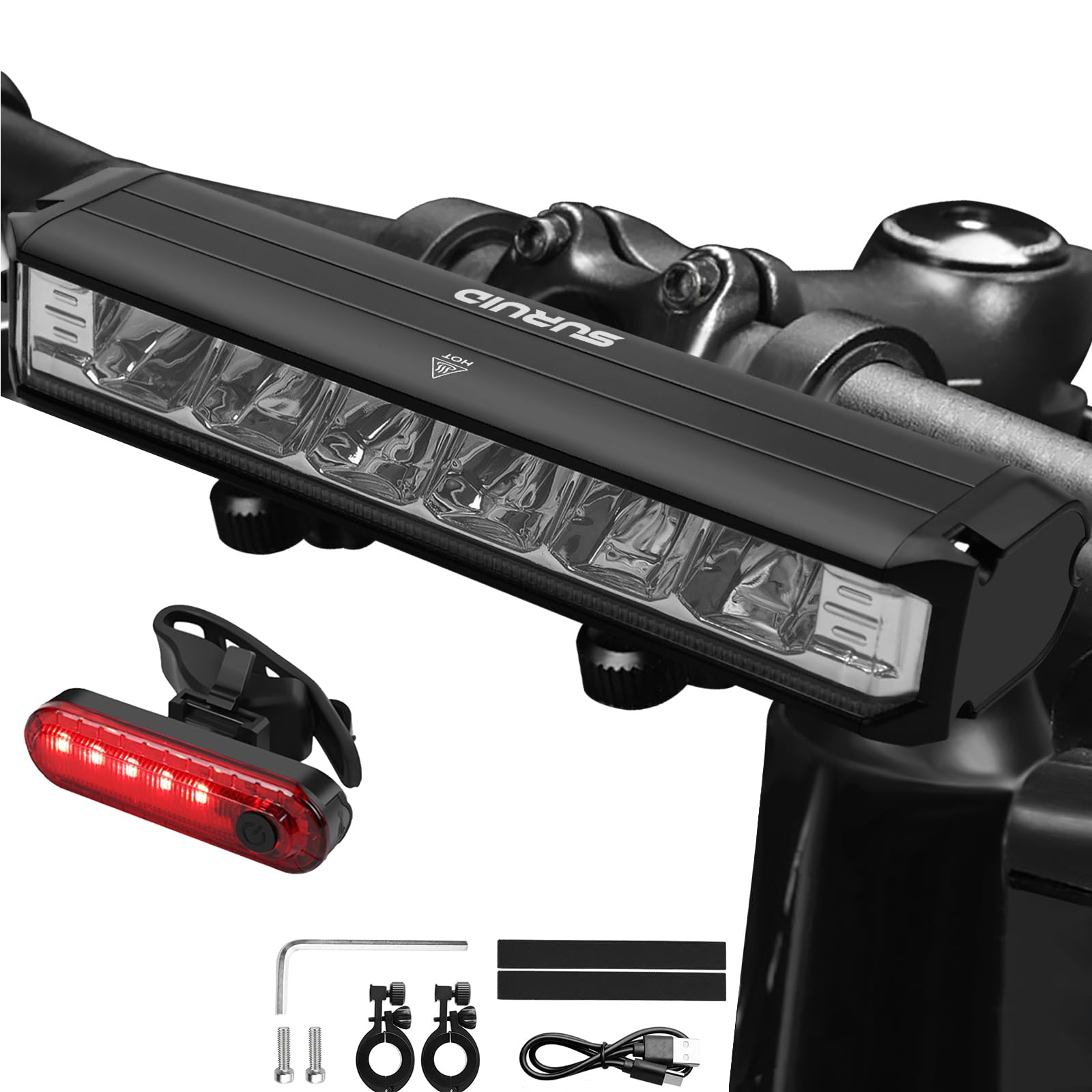USB Rechargeable Bike Headlight