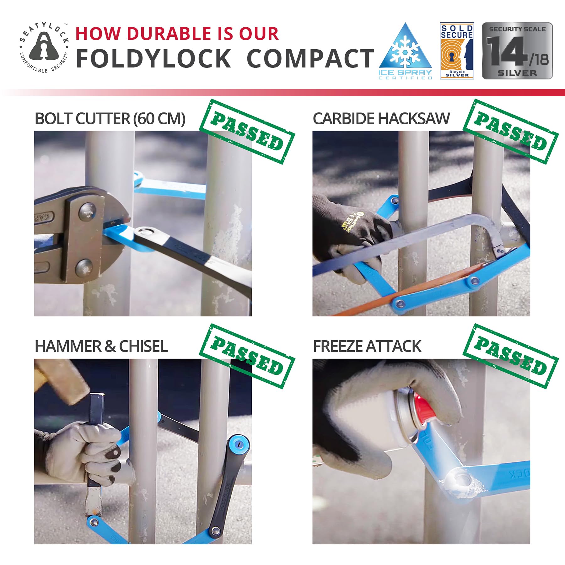 Folding Bike Lock