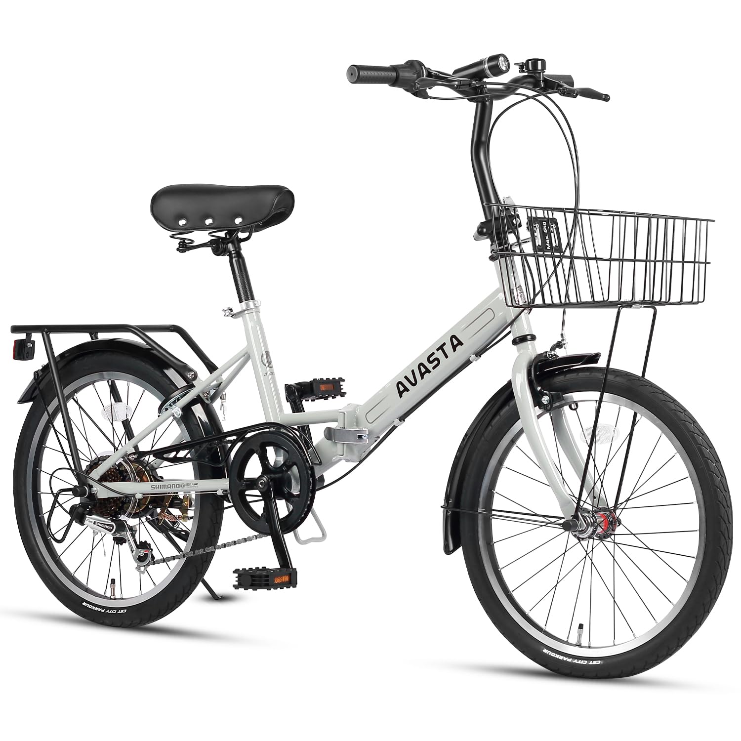 7-Speed Folding Bike