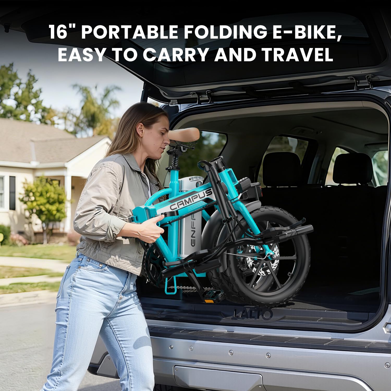 Lightweight Folding E-Bike