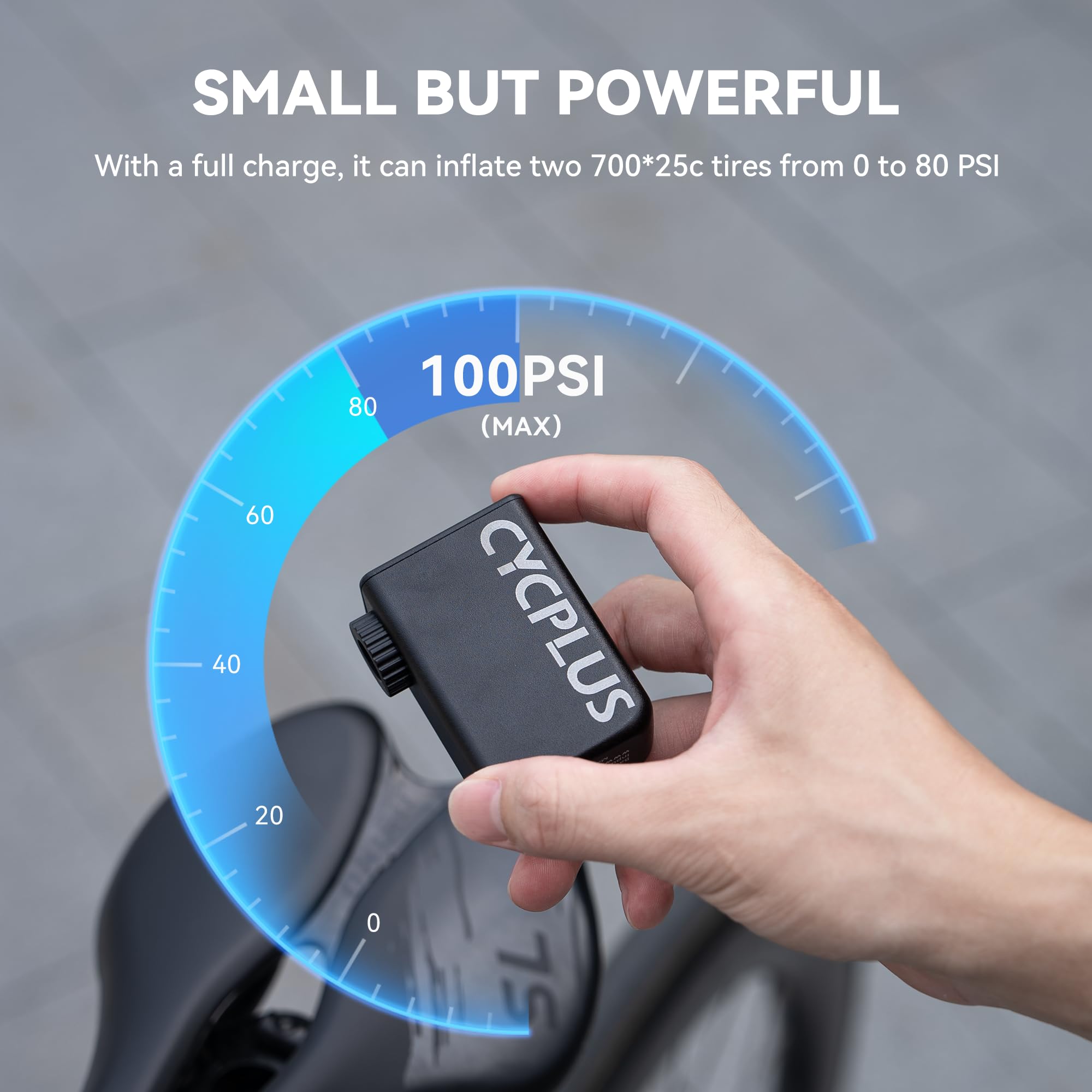 Mini Electric Bike Pump