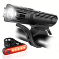 USB Rechargeable Bike Light Set