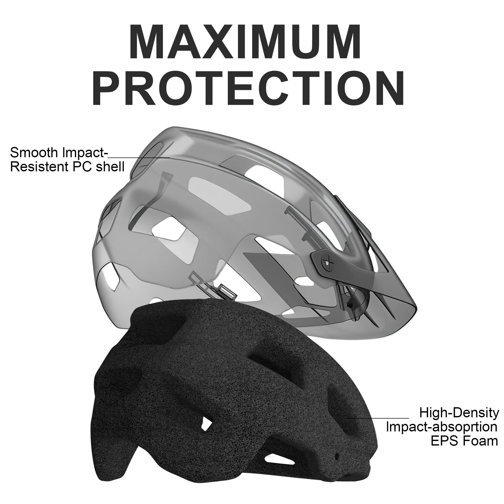 Lightweight Mountain Bike Helmet