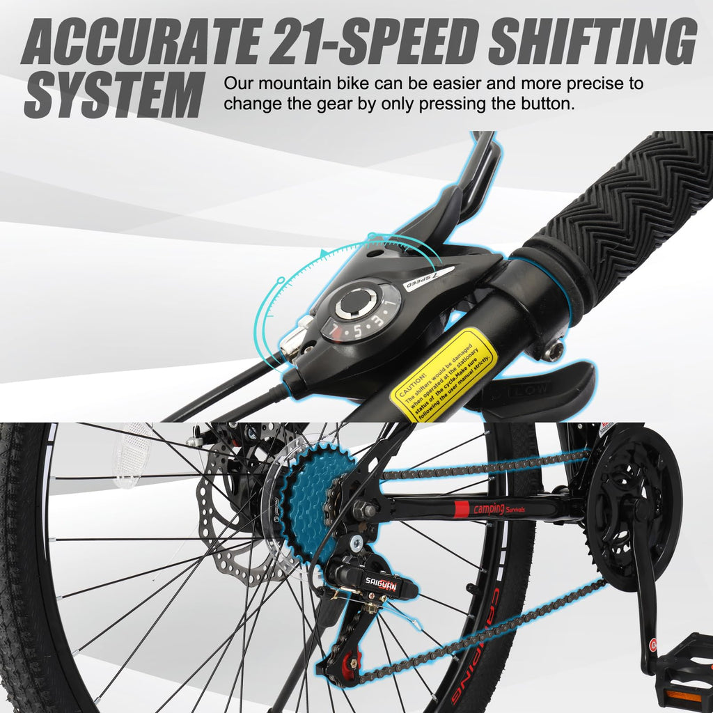 21-Speed Mountain Bike