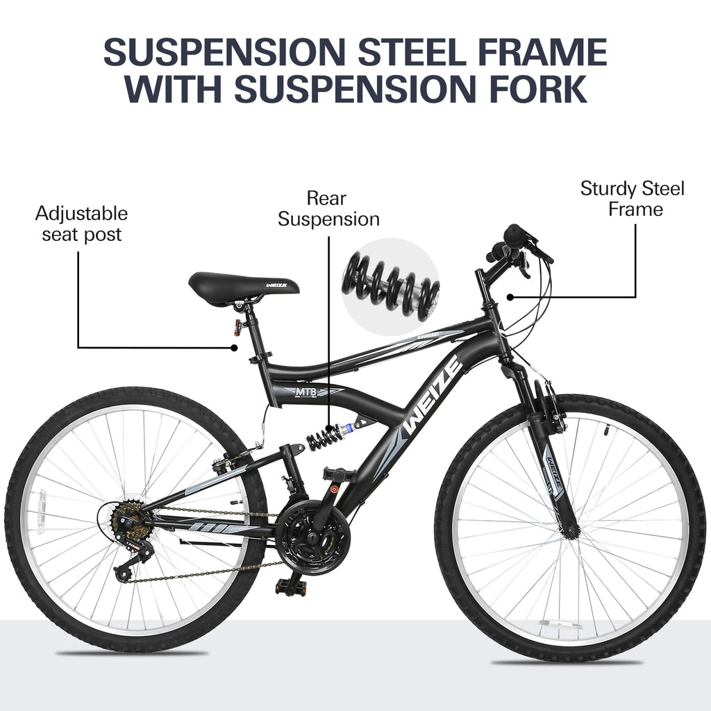 Dual Suspension Mountain Bike