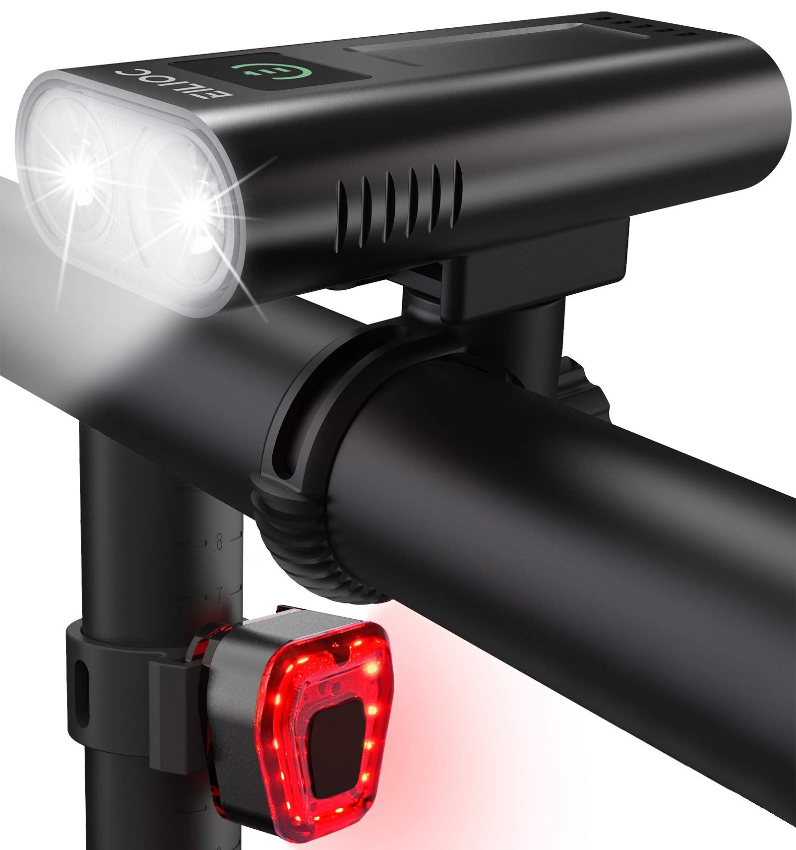 Rechargeable Bike Light Set