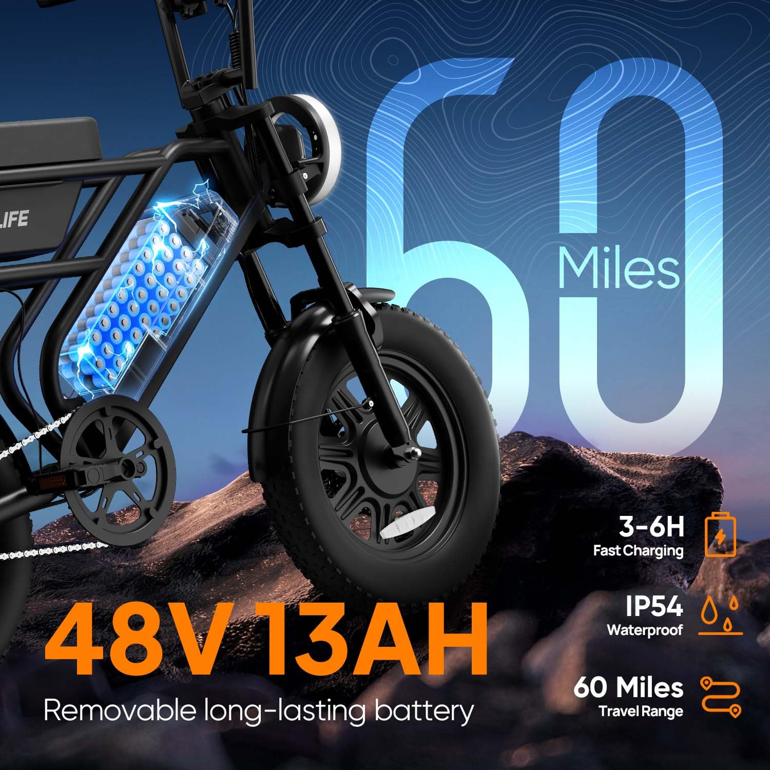 Fat Tire Electric Dirt Bike