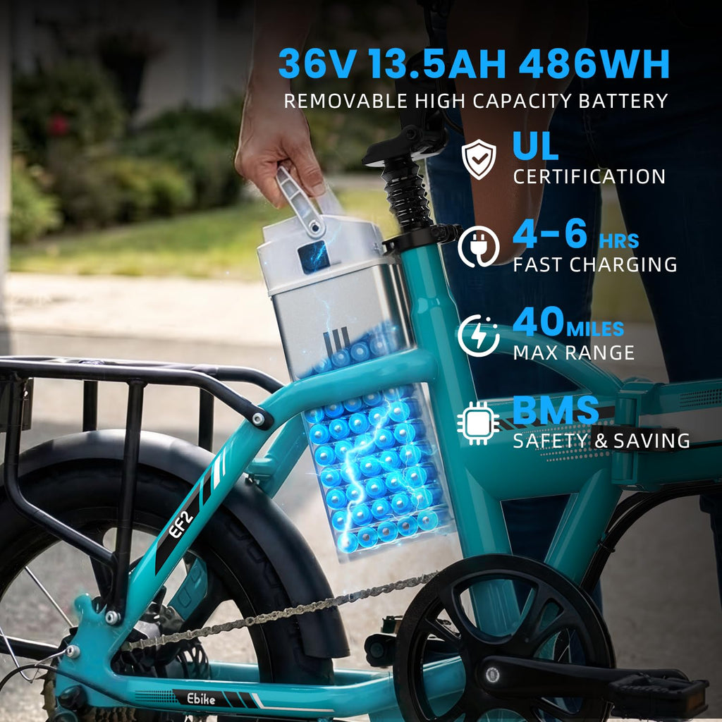 Lightweight Folding E-Bike