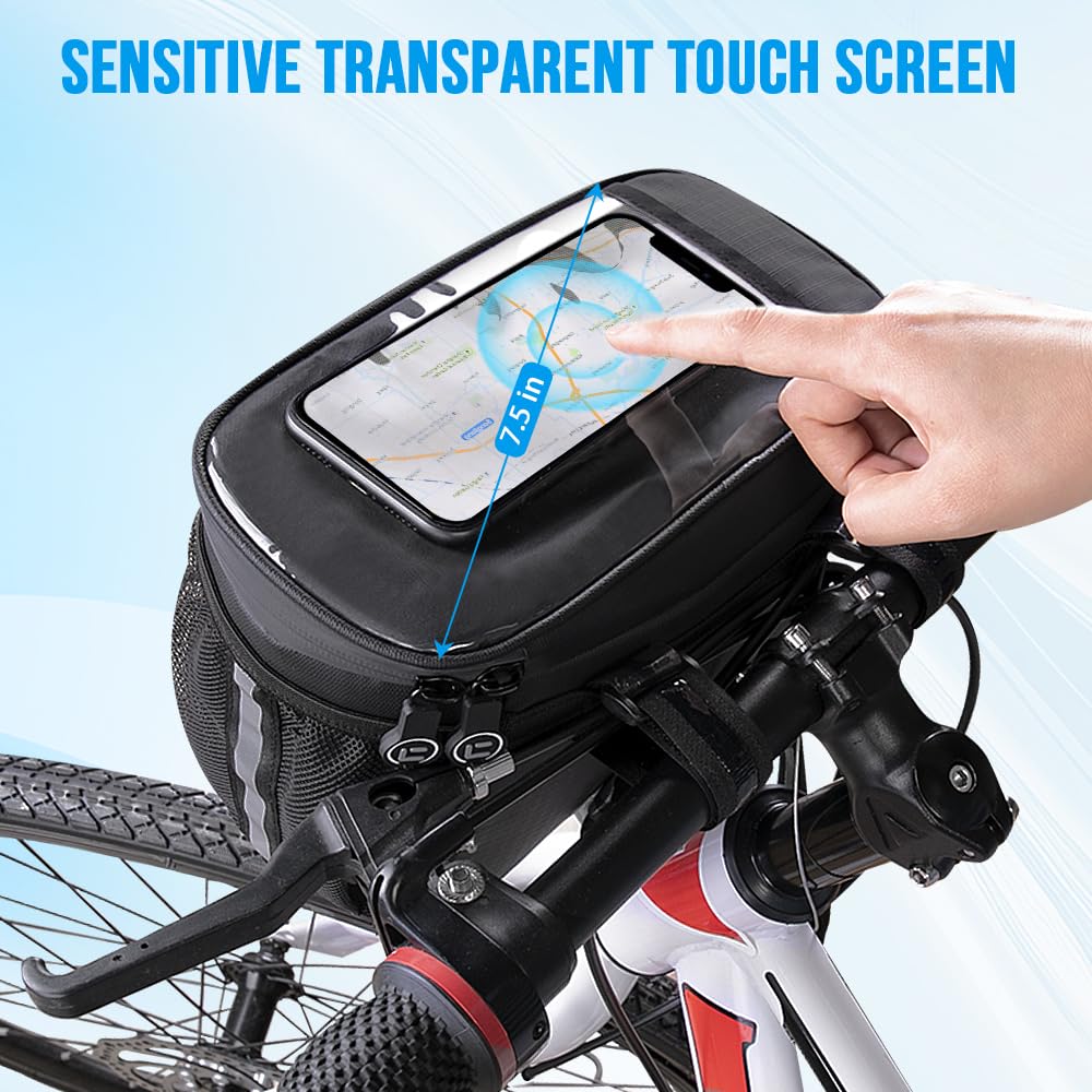 Insulated Bike Handlebar Bag