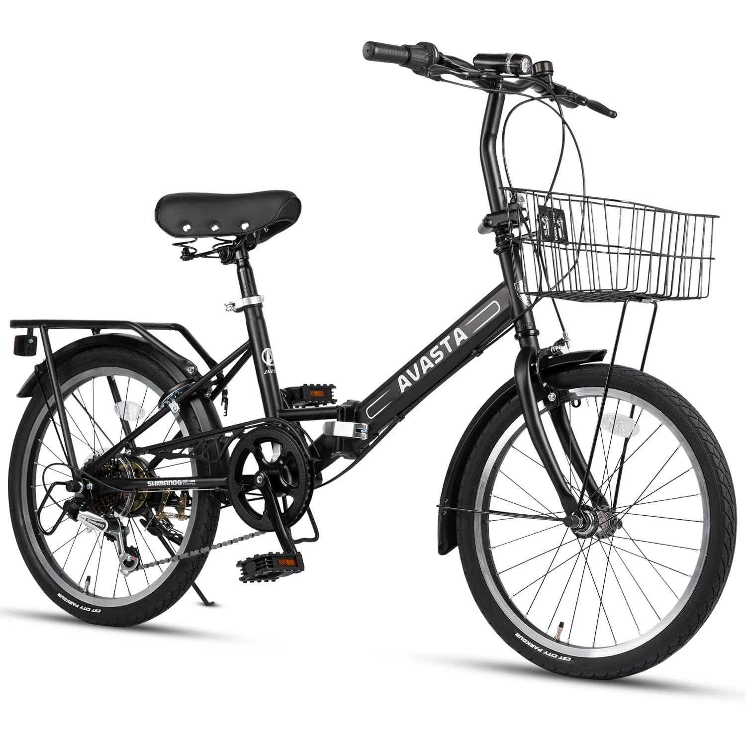7-Speed Folding Bike