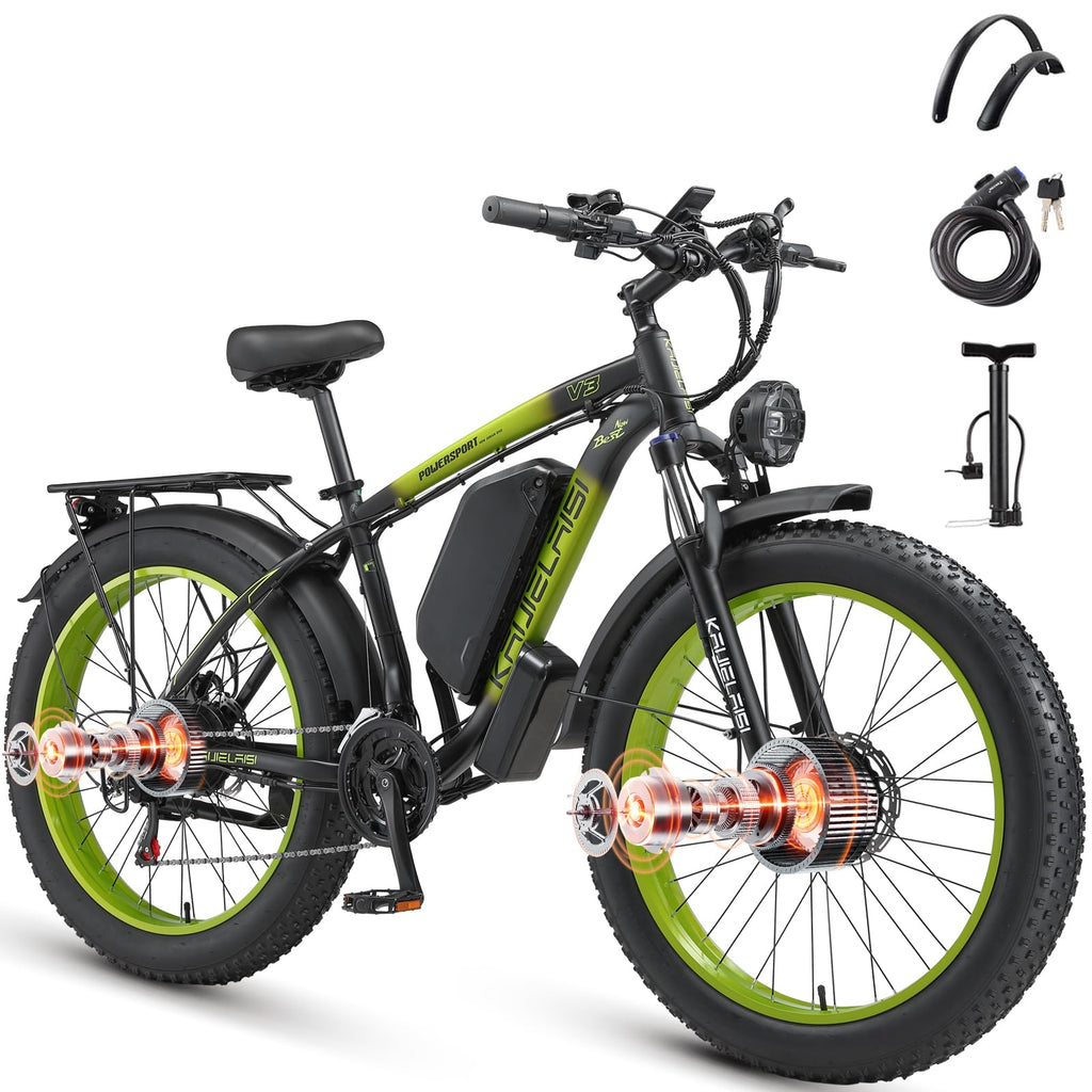 AWD Fat Tire Electric Bike
