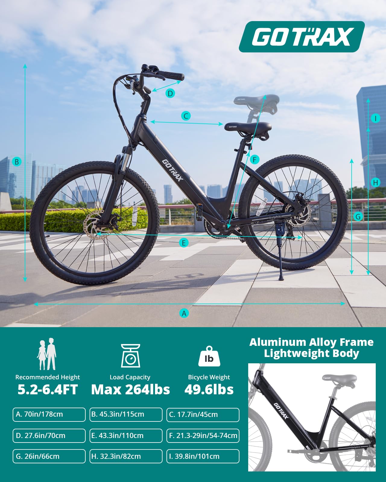 Step-Through City E-Bike