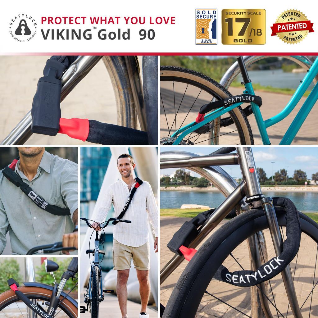 Heavy Duty Bike Chain Lock