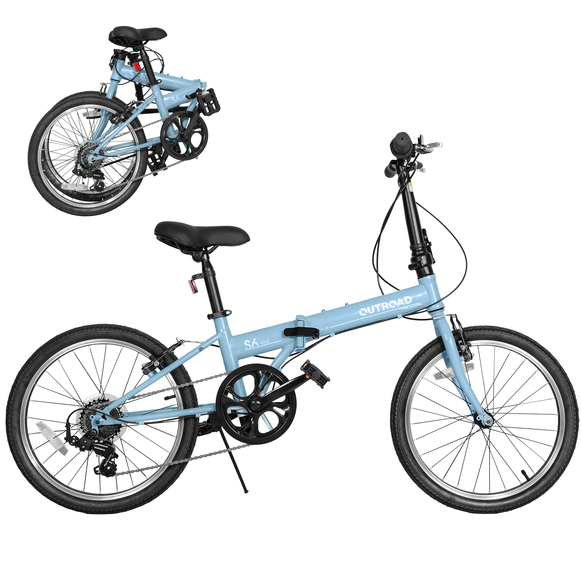 Step-Through Folding Bike