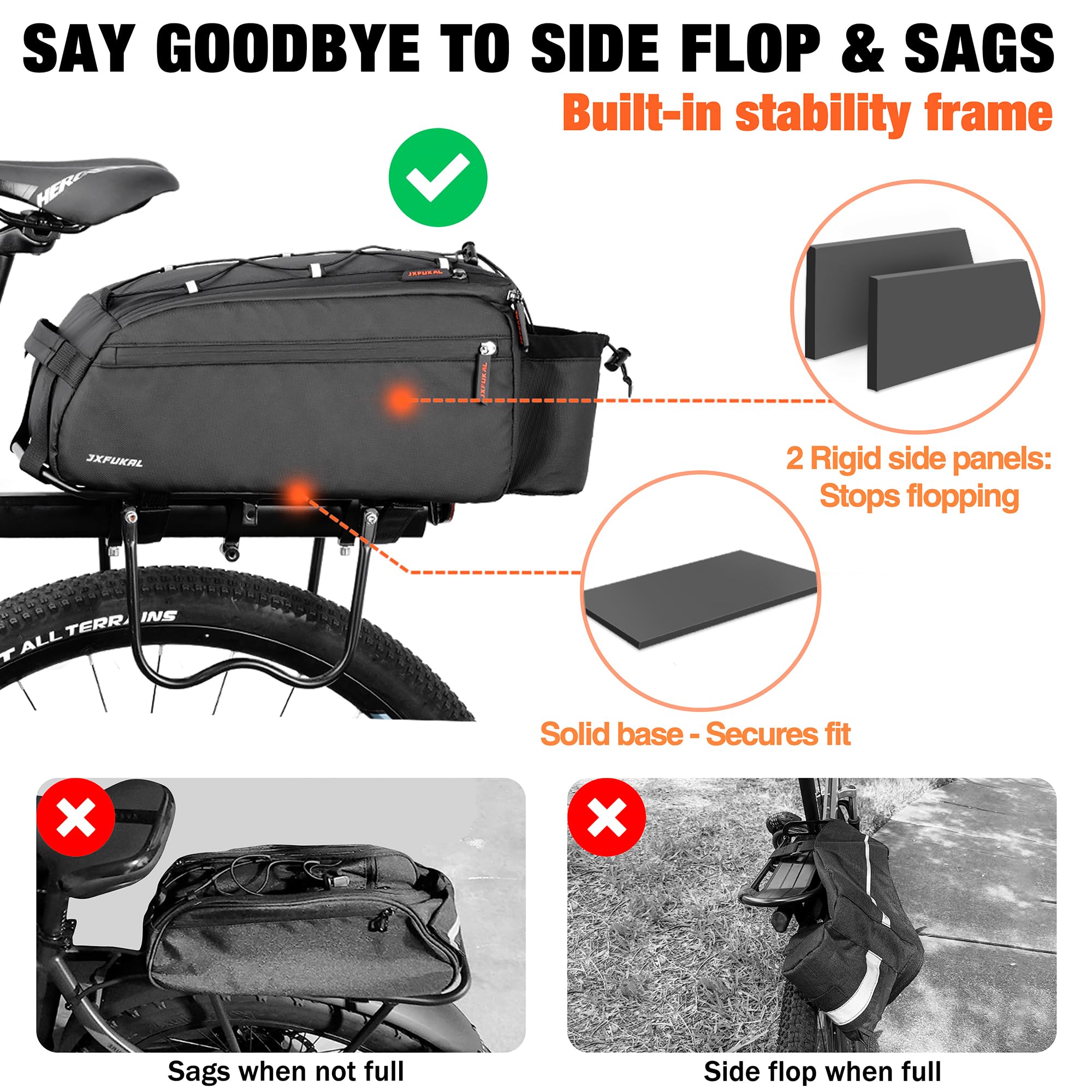 Waterproof Bike Rack Bag