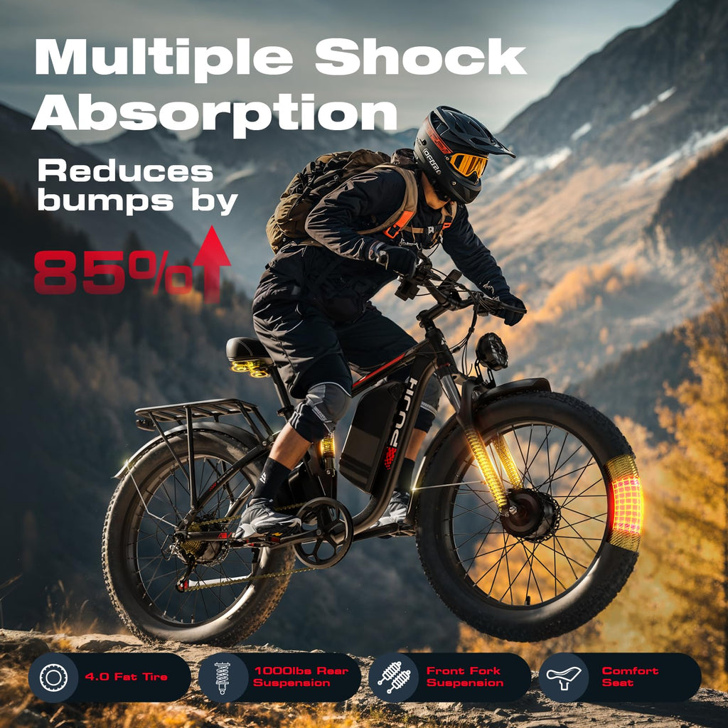 Dual Motor Fat Tire E-Bike