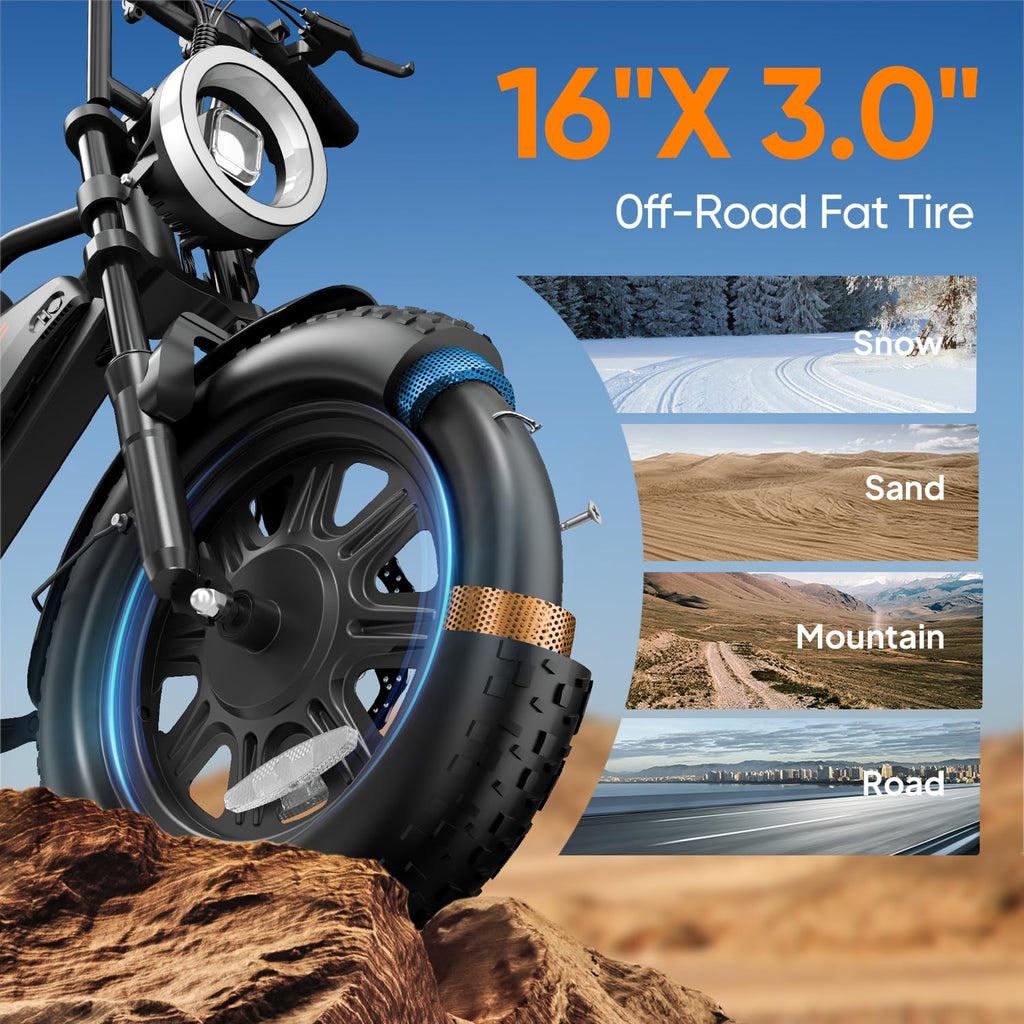 Fat Tire Electric Dirt Bike