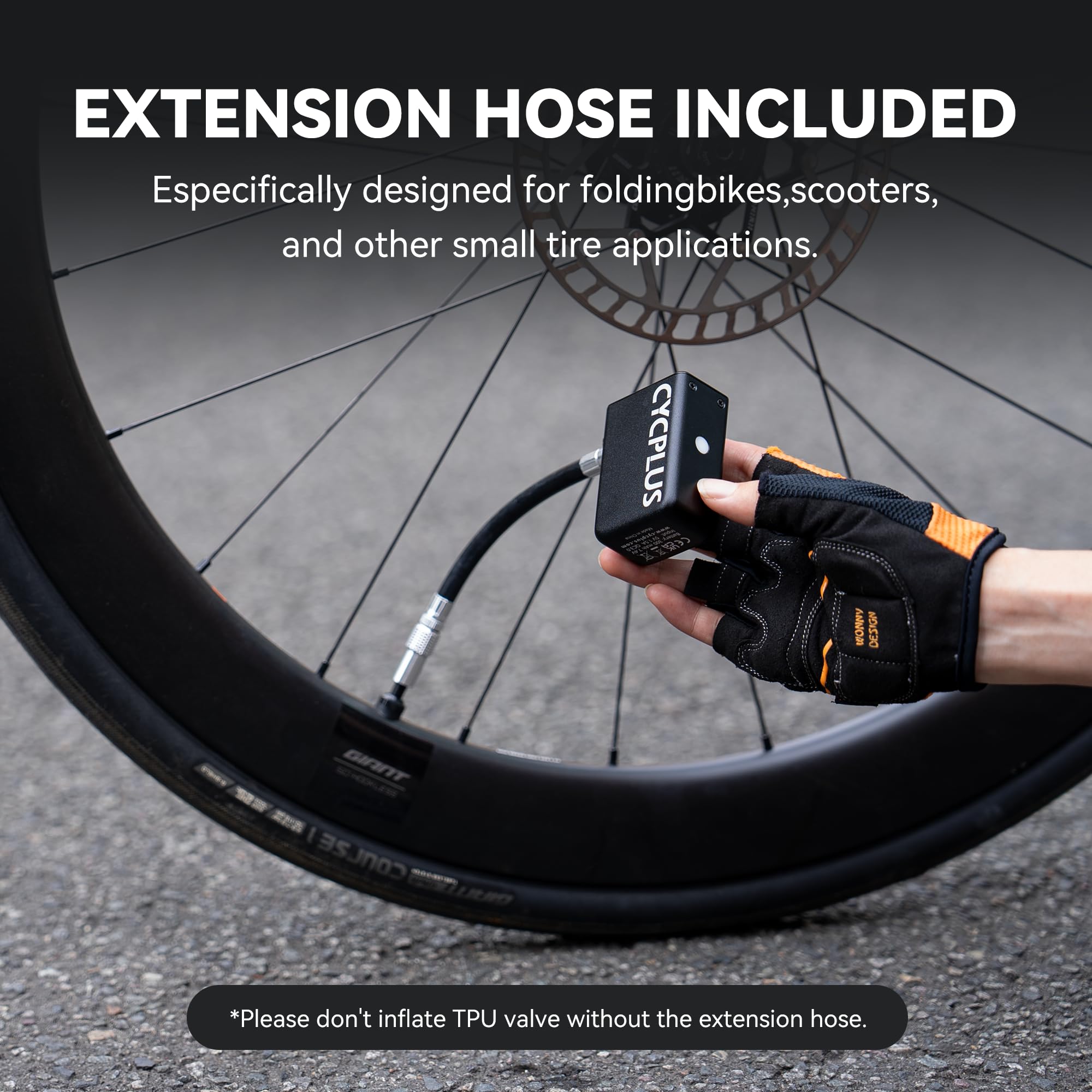 Mini Electric Bike Pump