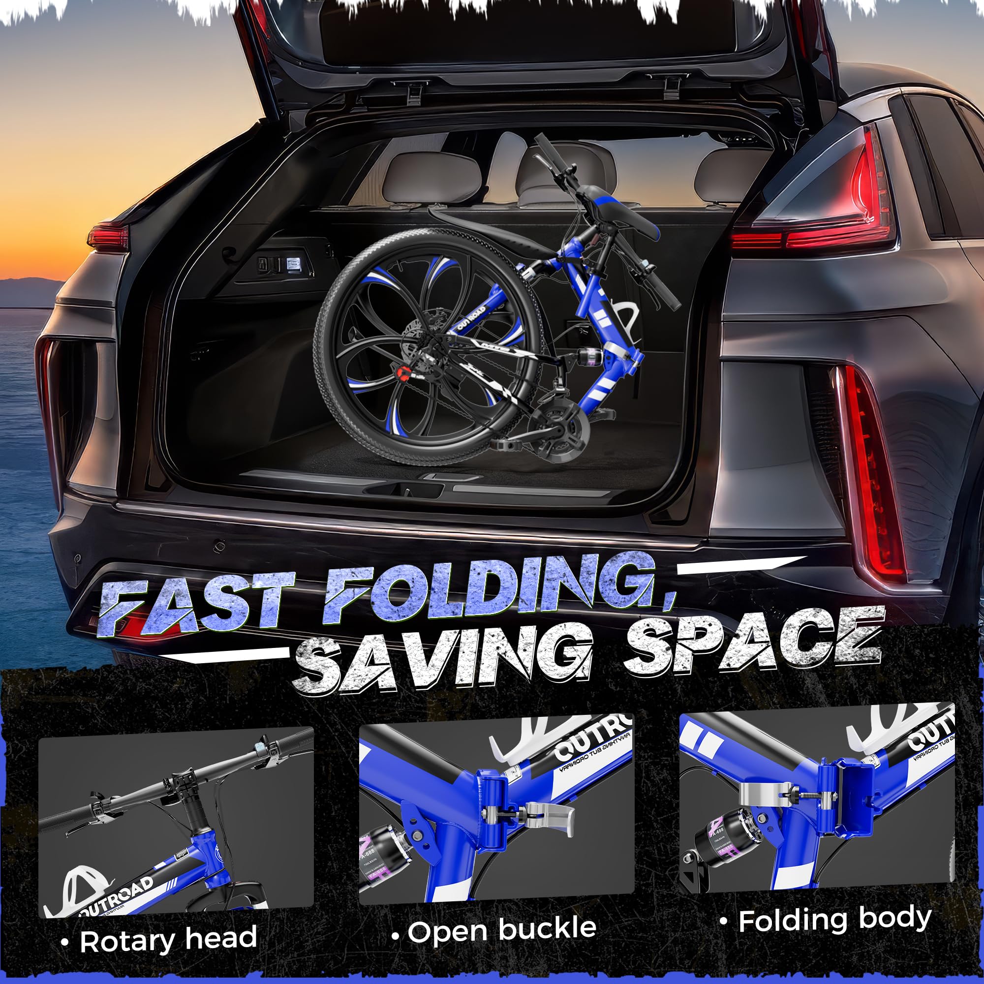 Folding Mountain Bike