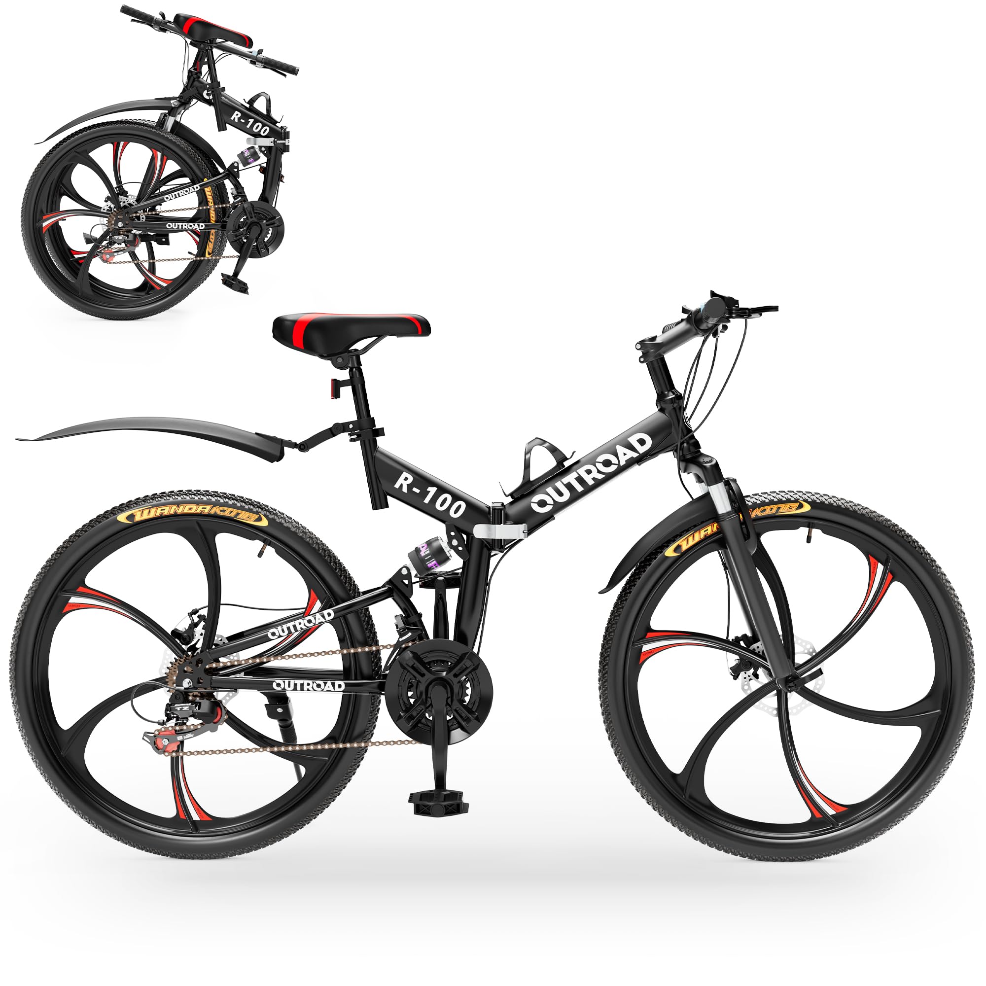 Folding Mountain Bike
