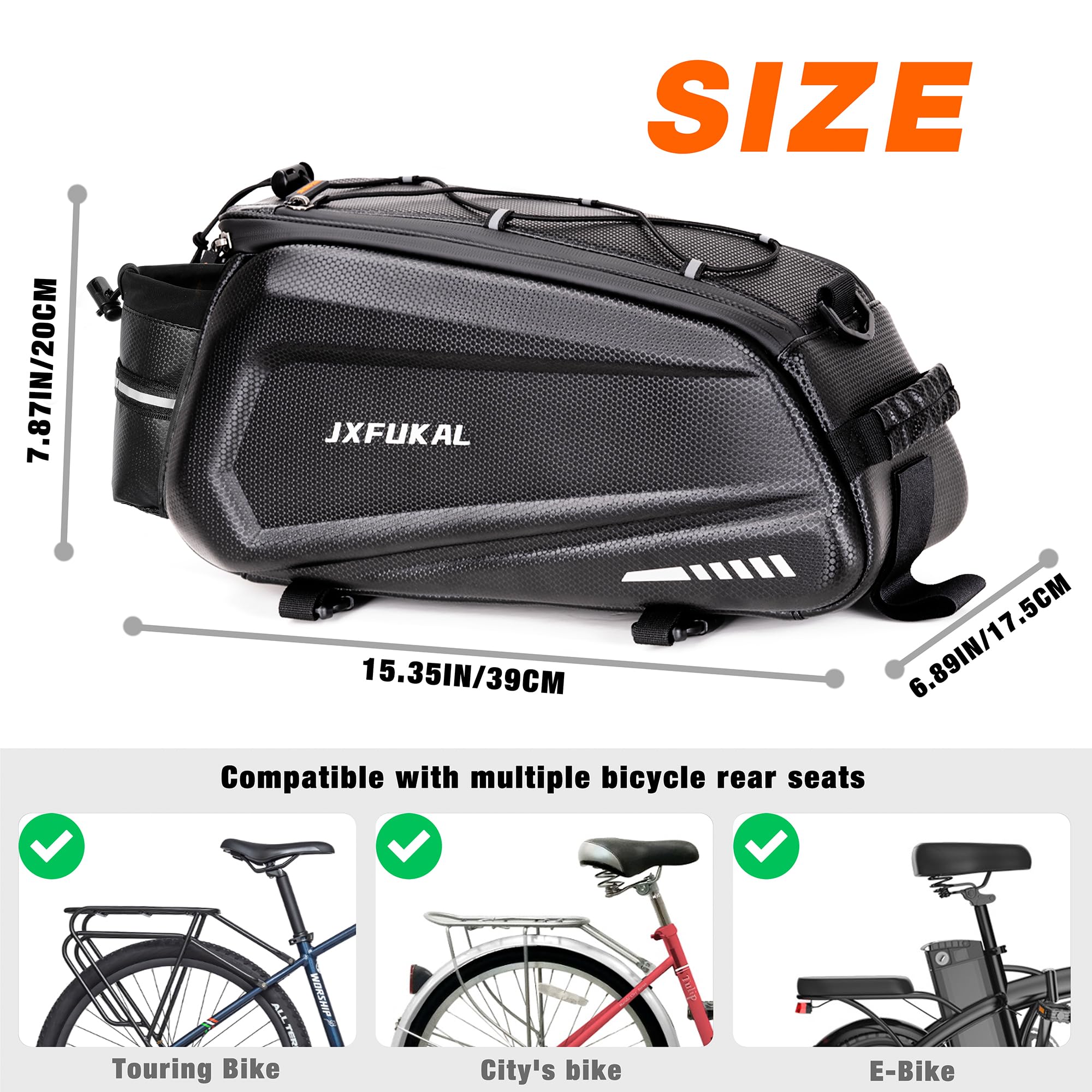 Waterproof Bike Trunk Bag