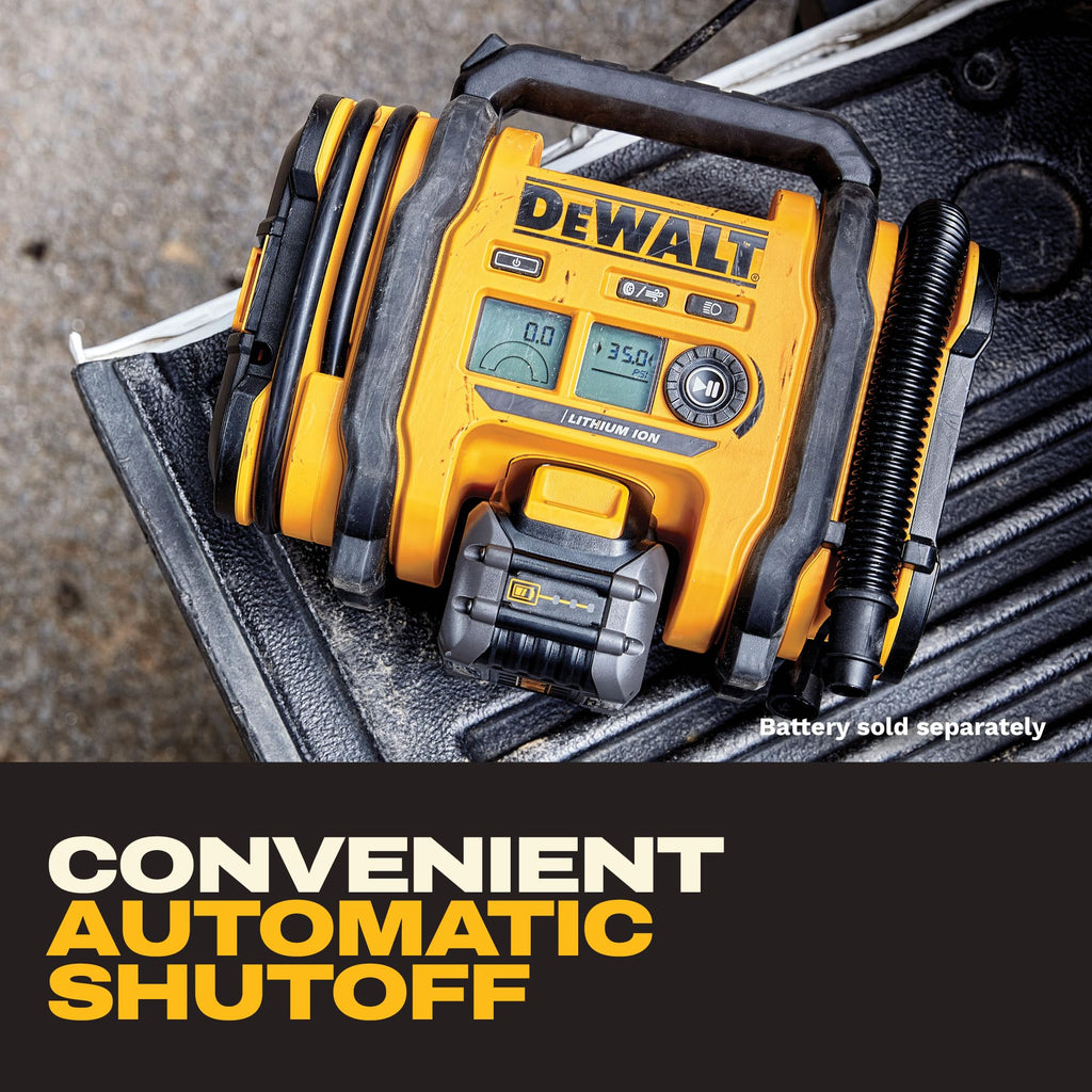DEWALT 20V MAX* Cordless Tire Inflator