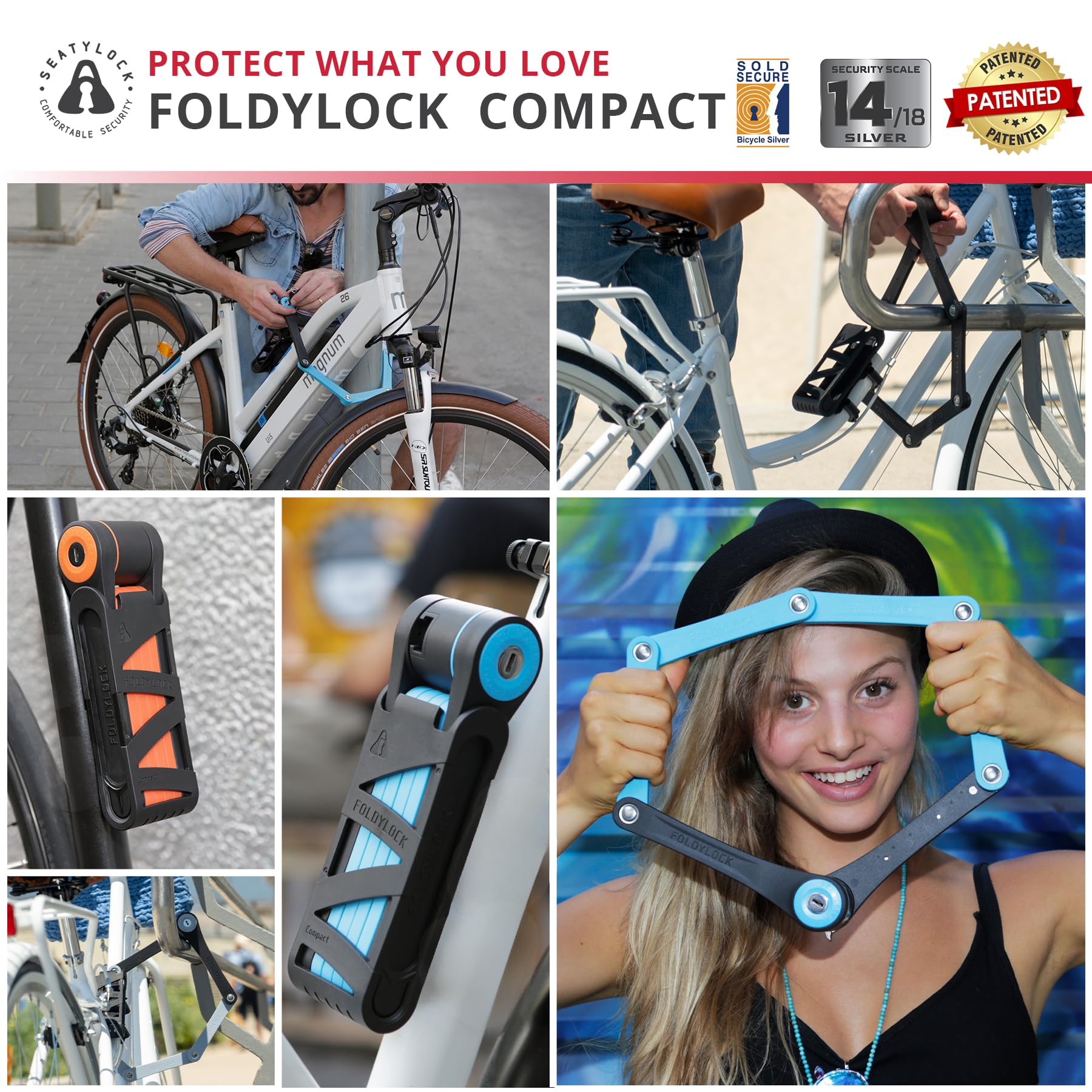 Folding Bike Lock