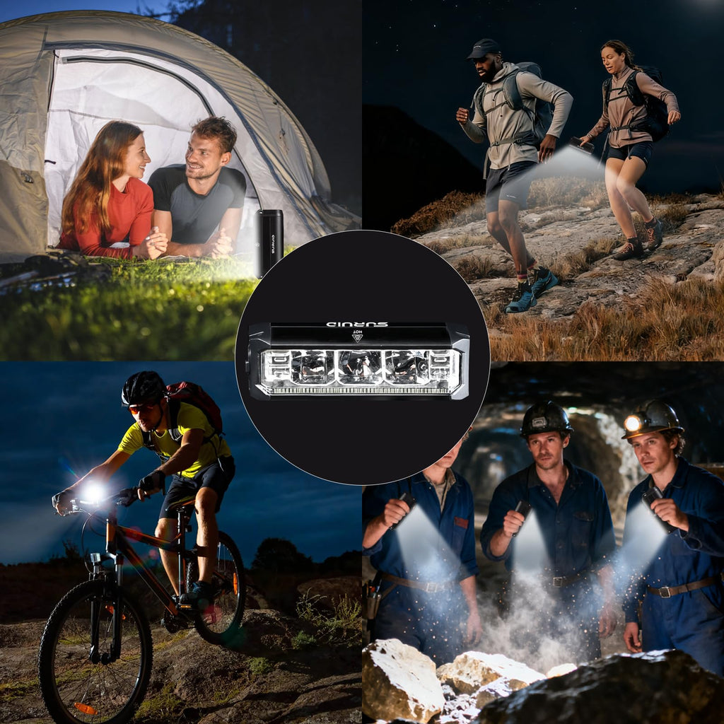 USB Rechargeable Bike Headlight