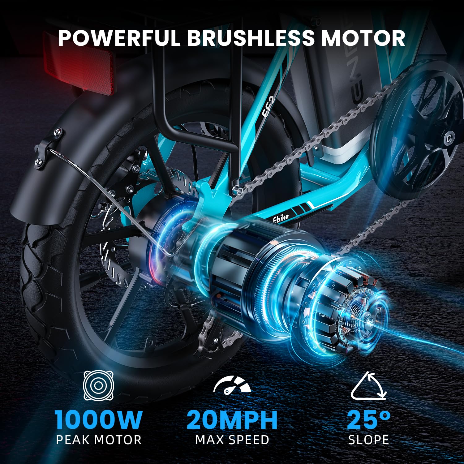 Lightweight Folding E-Bike