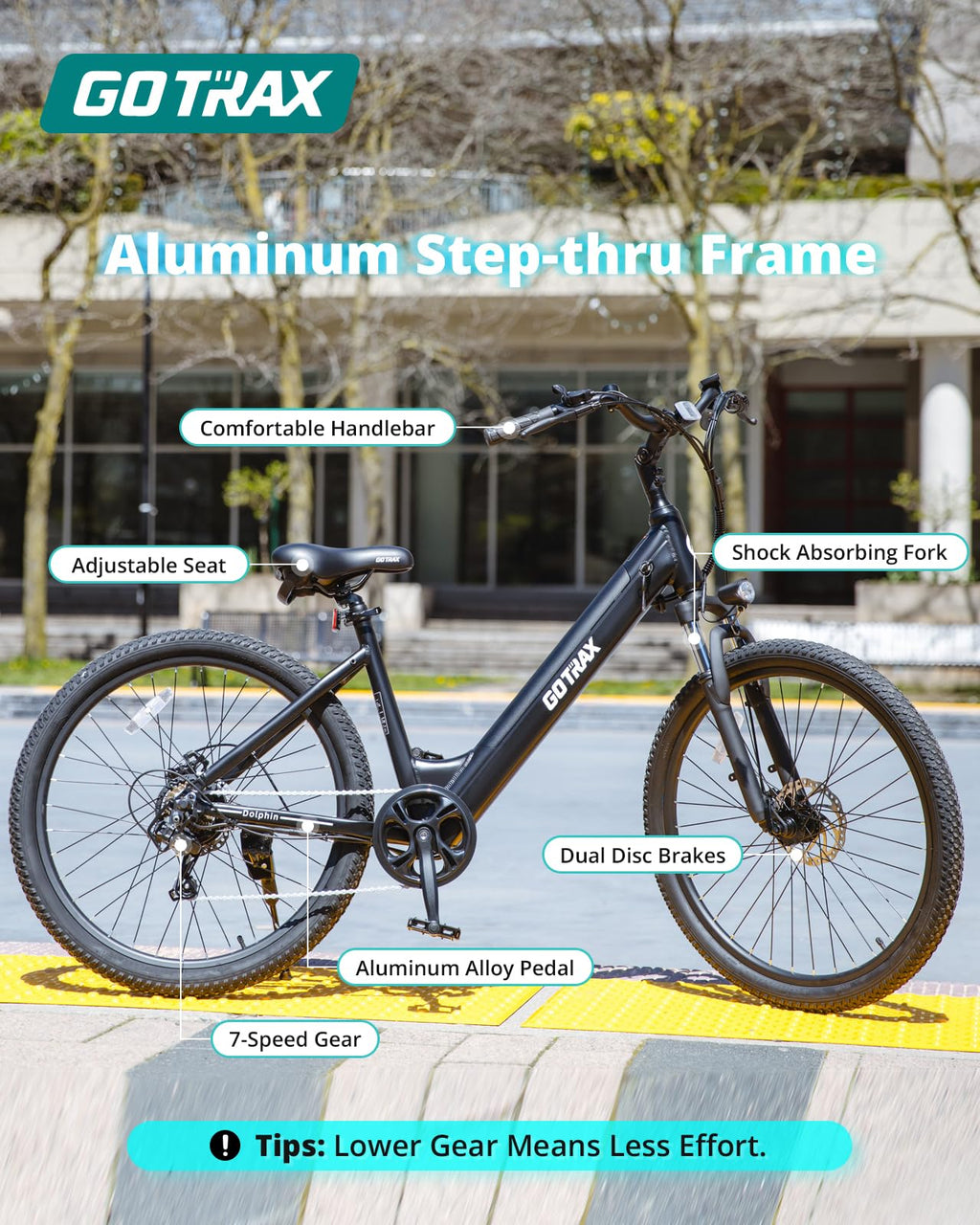 Step-Through City E-Bike
