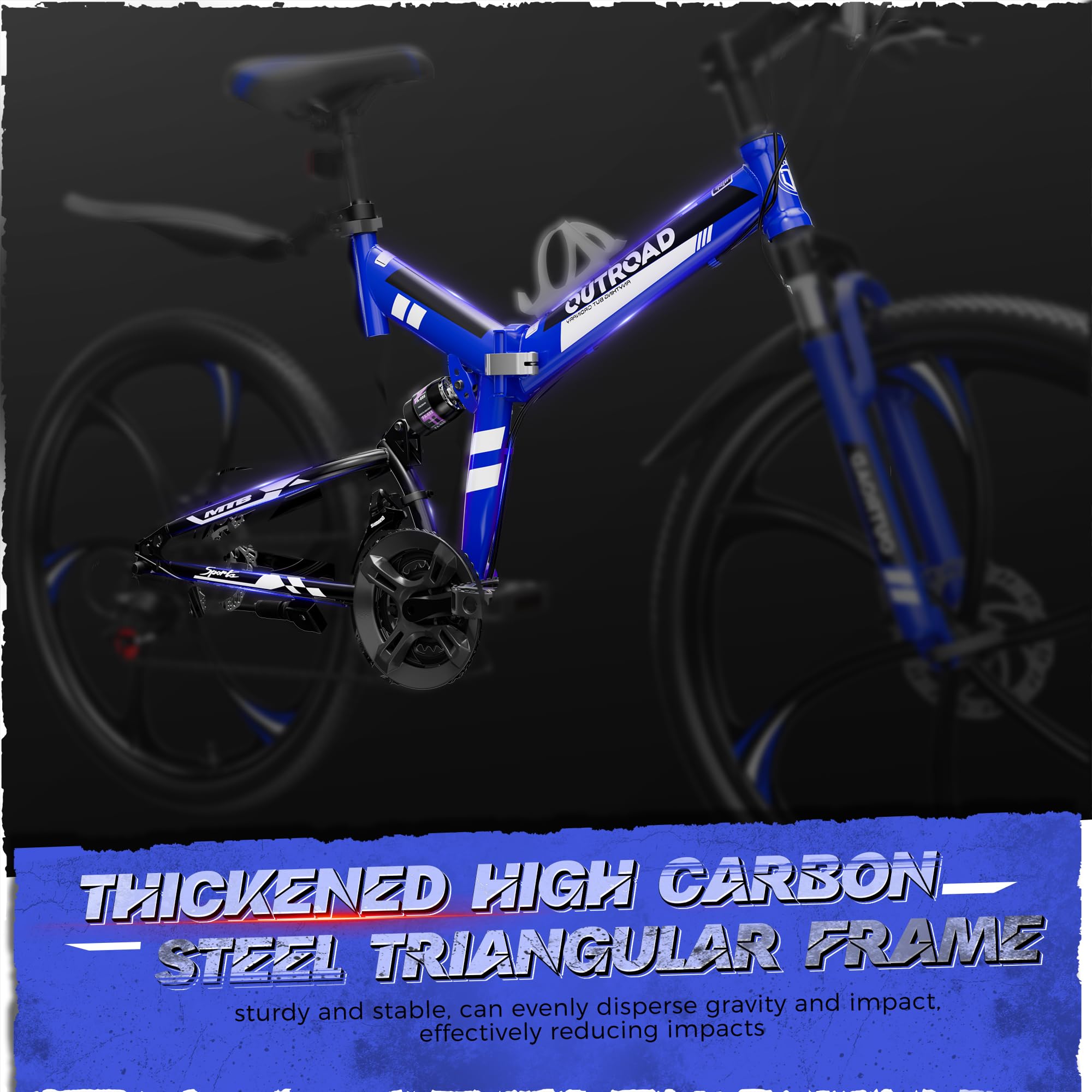 Folding Mountain Bike