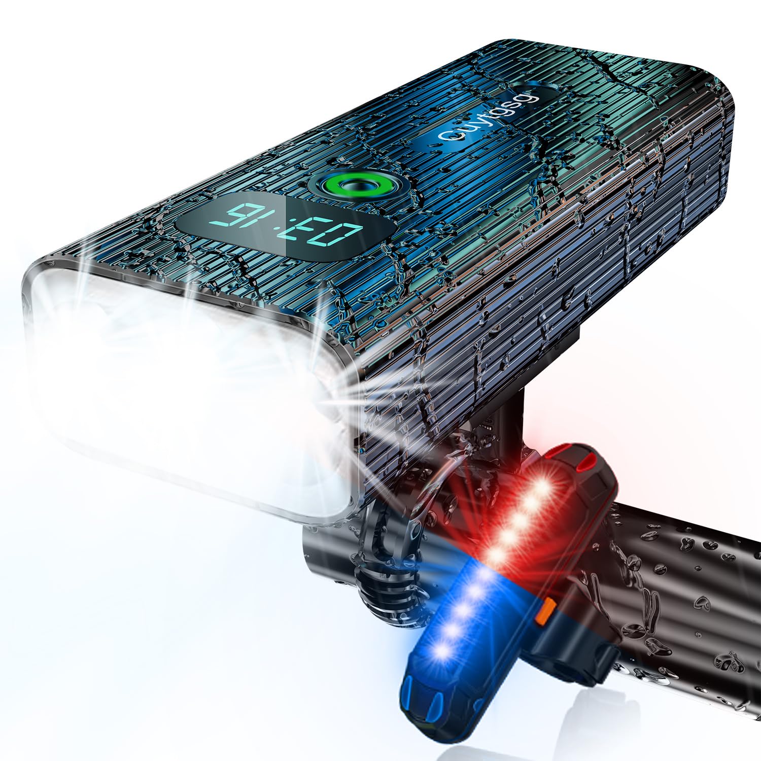 Rechargeable Bike Light Set