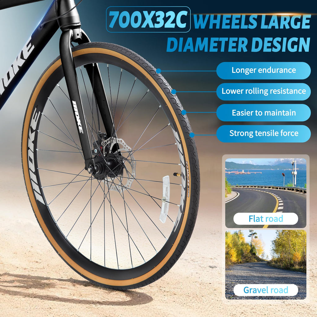 24-Speed Hybrid Bike